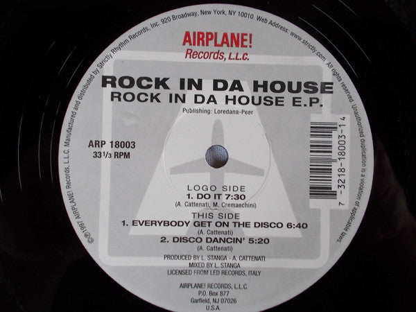 Rock In Da House E.P. Rock In Da House