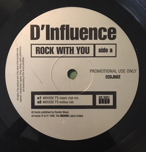 Rock avec toi D'Influence