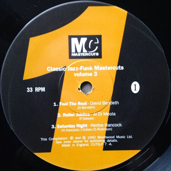 Classic Jazz-Funk Mastercuts Volume 3 | Rectangle Triangle