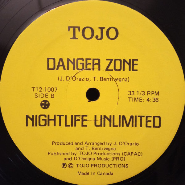 Danger Zone 2 Nightlife Unlimited