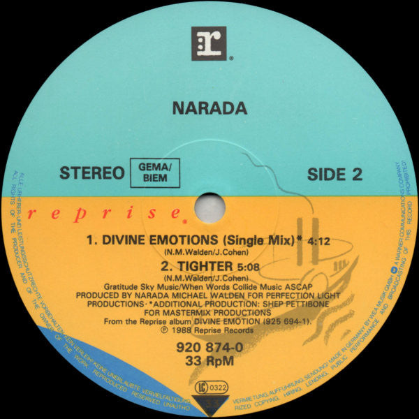Émotions divines 3 Narada Michael Walden