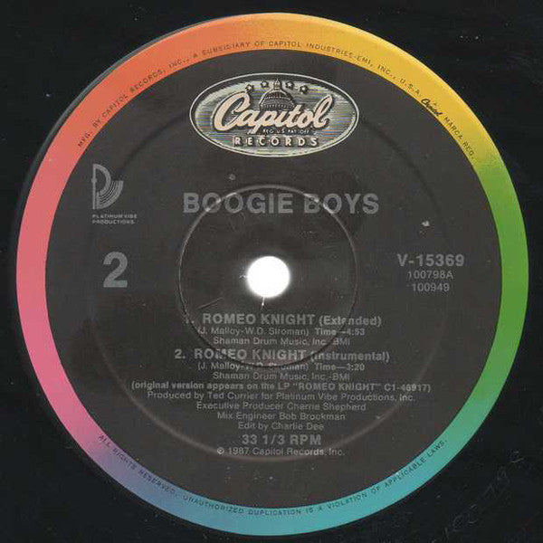 I'm Comin' (Remix) / Romeo Knight Boogie Boys