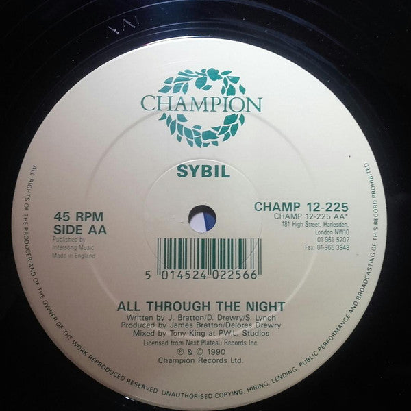All Through The Night Sybil