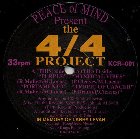 The 4/4 Project | Rectangle Triangle