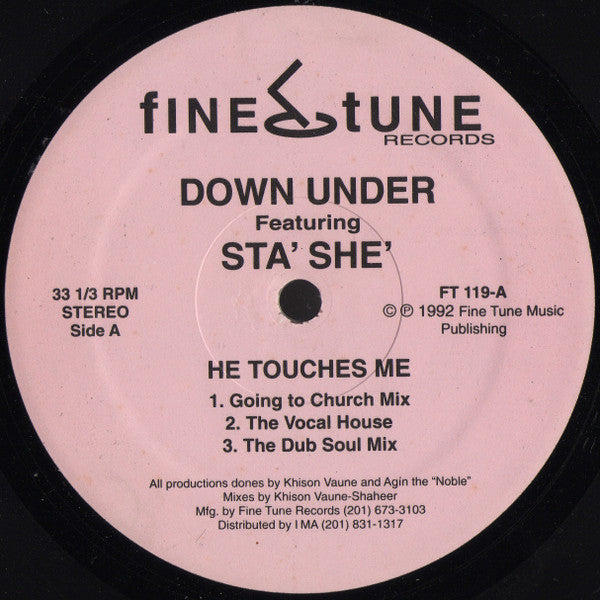 He Touches Me | Rectangle Triangle  
