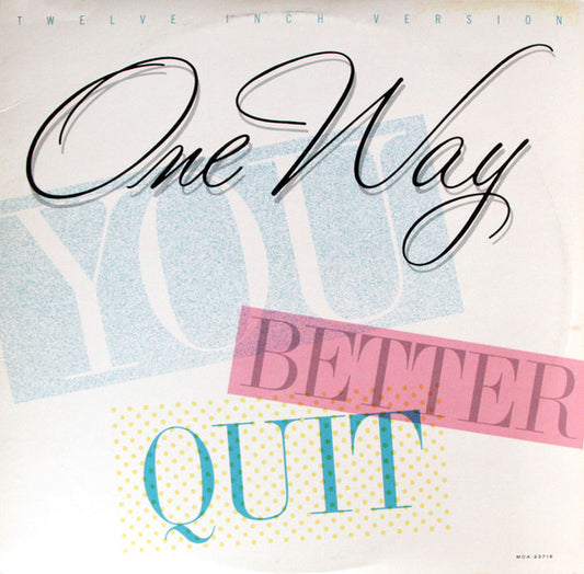 You Better Quit | Rectangle Triangle
