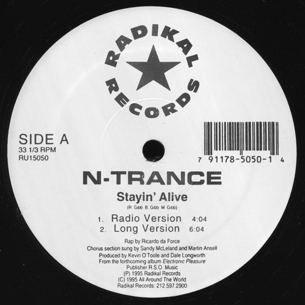 Stayin' Alive / Set U Free N-Trance