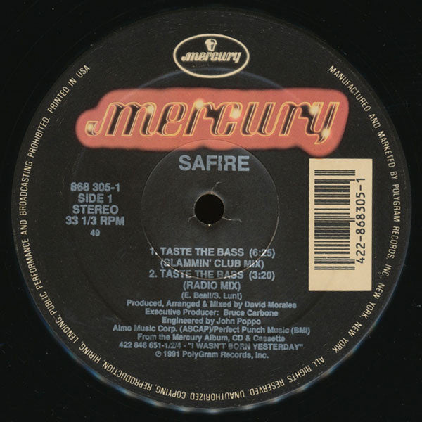 Taste The Bass Safire