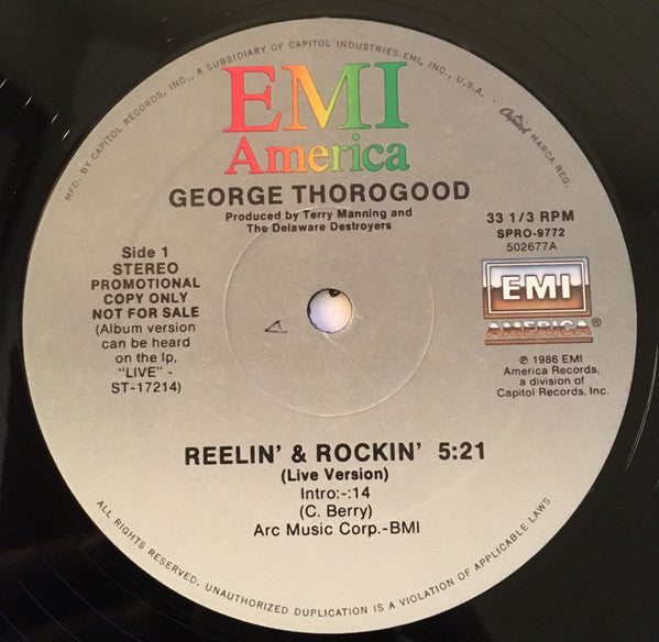 Reelin' et Rockin' George Thorogood