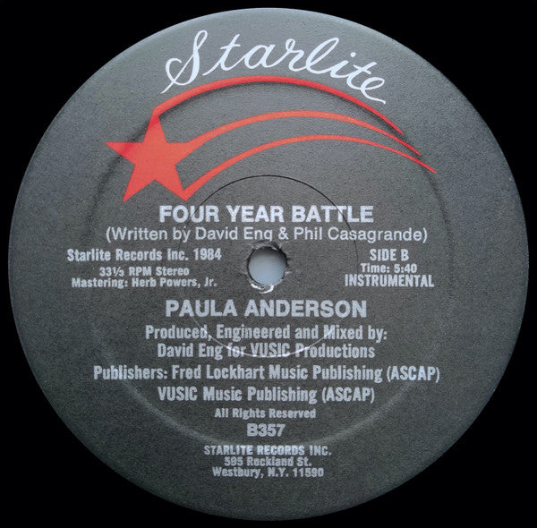 Four Year Battle Paula Anderson