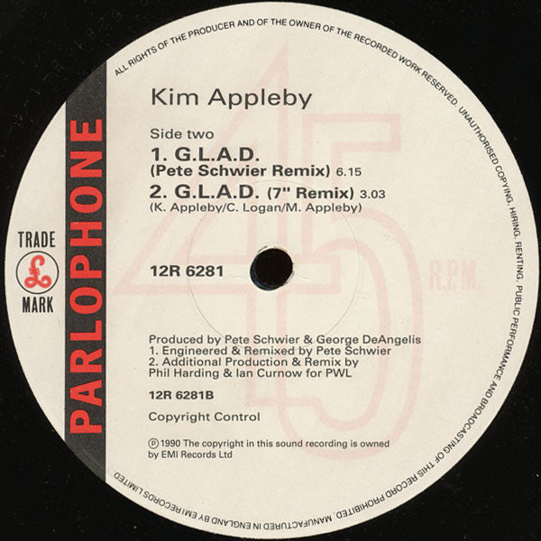 G.L.A.D. Kim Appleby
