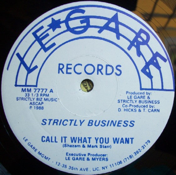 Call It What You Want / We're Strictly Bizness | Rectangle Triangle