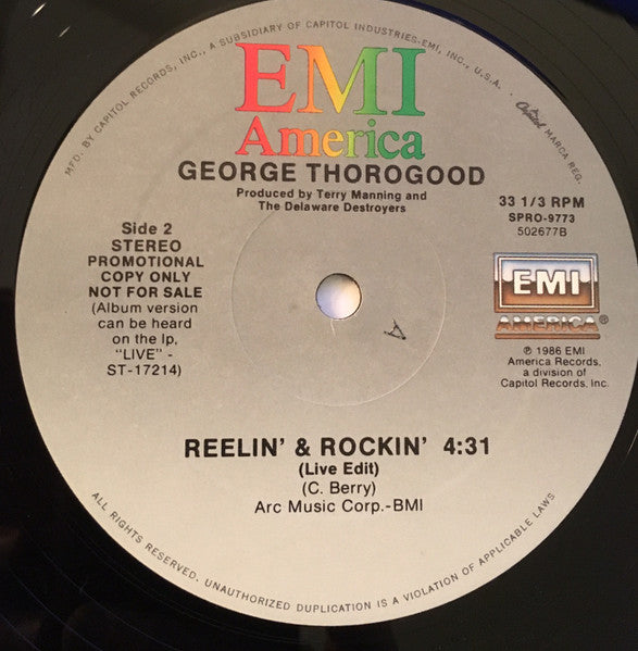 Reelin' et Rockin' George Thorogood