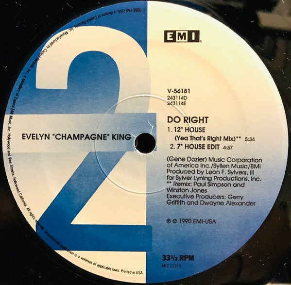 Faites le bien Evelyn King
