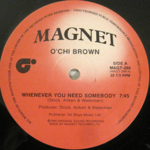 Whenever You Need Somebody (Pull It Off Mix) | Rectangle Triangle