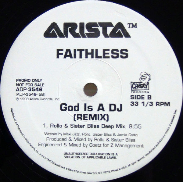 God Is A DJ (Remix) Faithless