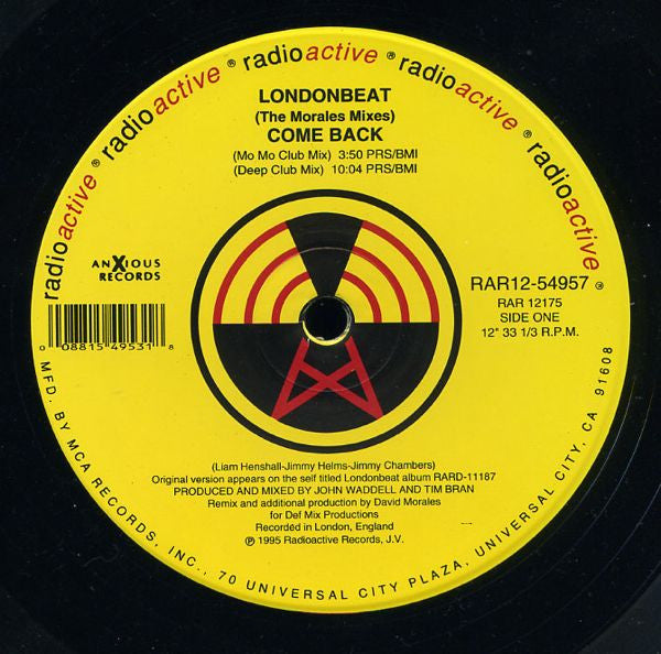 Come Back (The Morales Mixes) Londonbeat