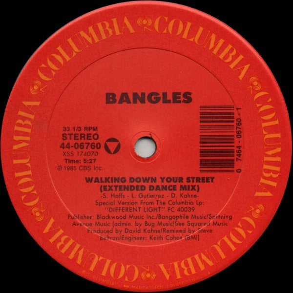 Walking Down Your Street (12" Extended Dance Mixes) | Rectangle Triangle  
