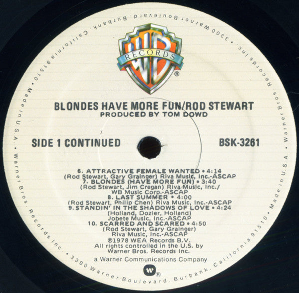Blondes Have More Fun 2 Rod Stewart