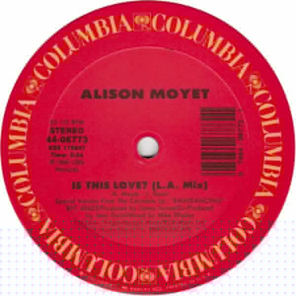 Is This Love? Alison Moyet