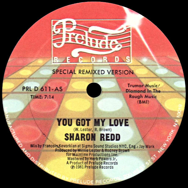 Tu as mon amour / Peux-tu le supporter Sharon Redd