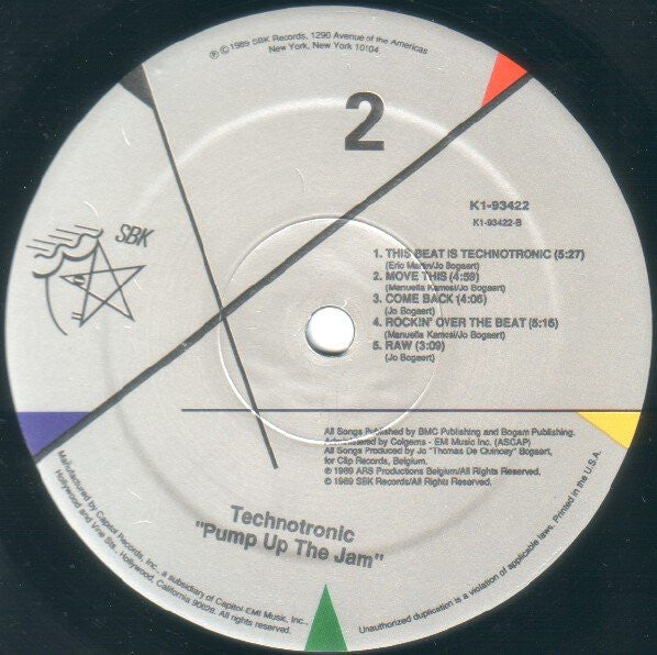 Pump Up The Jam Technotronic