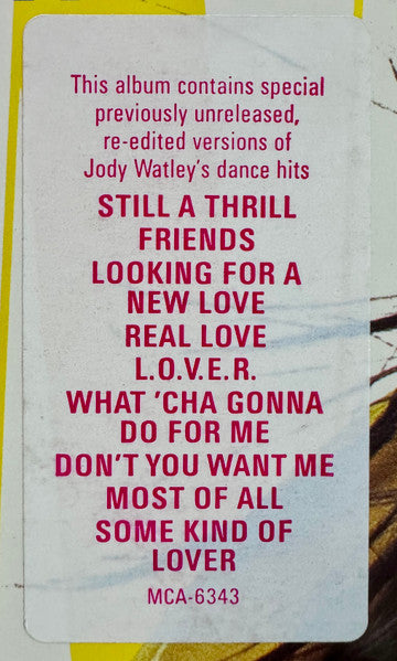 You Wanna Dance With Me? Jody Watley