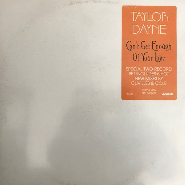 Can't Get Enough Of Your Love Taylor Dayne