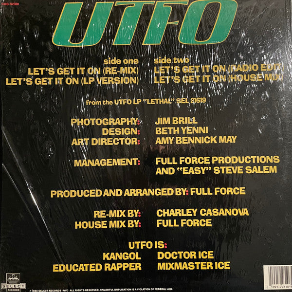 Let's Get It On UTFO