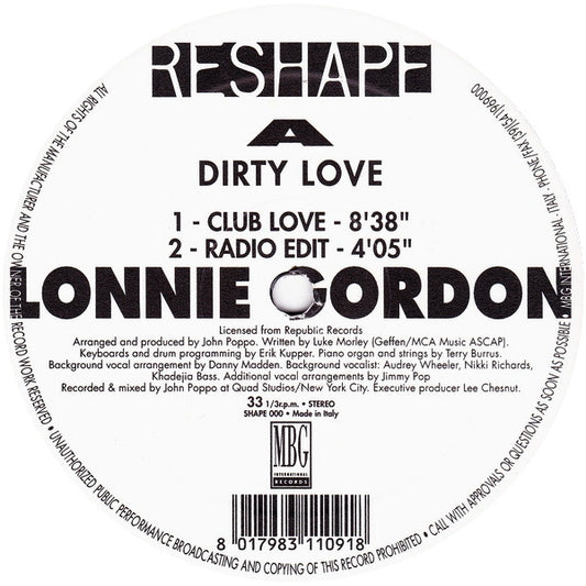 Dirty Love | Rectangle Triangle