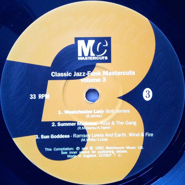 Classique Jazz-Funk Mastercuts Volume 3 Divers