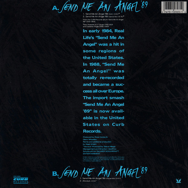 Envoie-moi un ange '89 La vraie vie