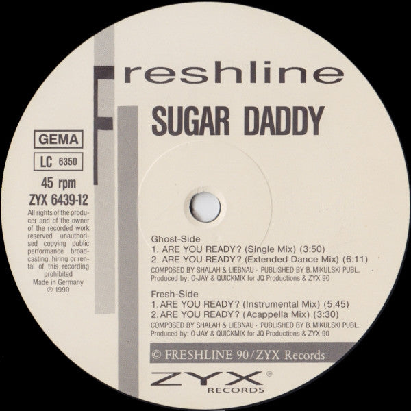 Are You Ready? Sugar Daddy