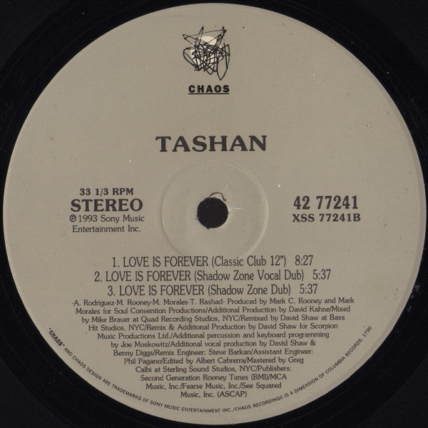 Love Is Forever Tashan