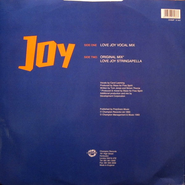 Joy Staxx