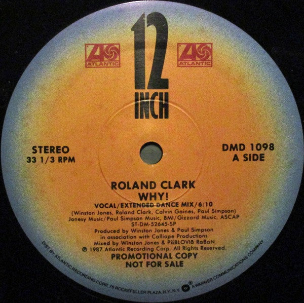 Why! 2 Roland Clark