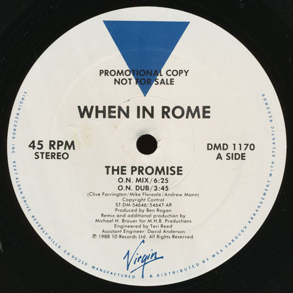 The Promise 2 When In Rome