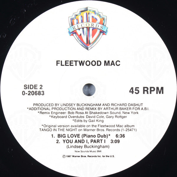Big Love Fleetwood Mac