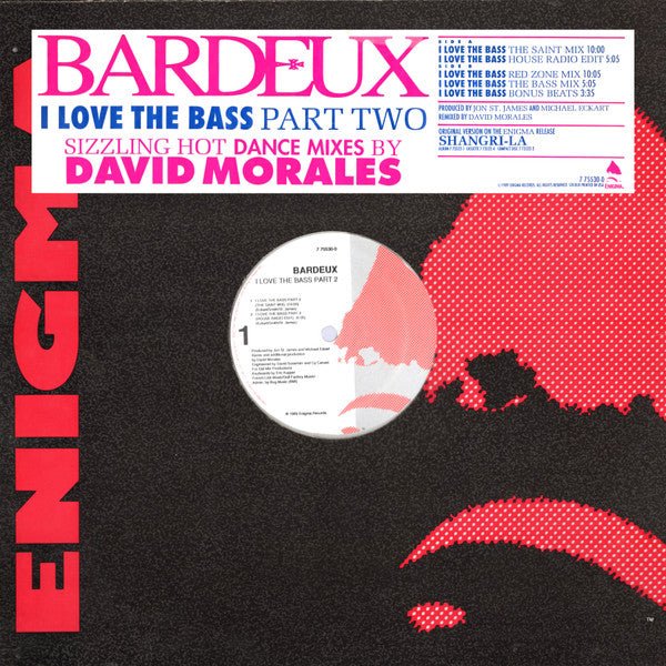 I Love The Bass Part Two Bardeux