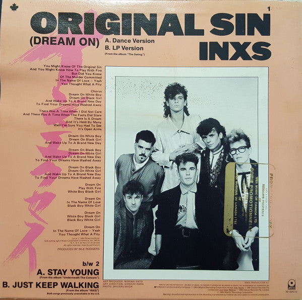 Original Sin (Dream On) INXS