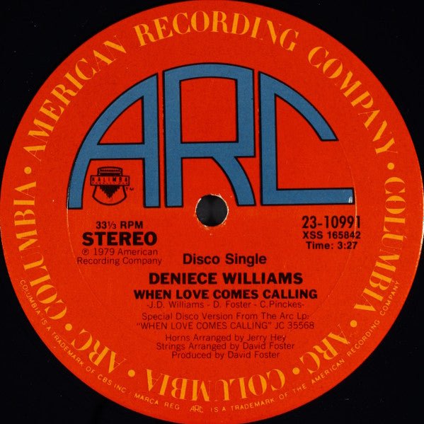 When Love Comes Calling / I've Got The Next Dance Deniece Williams