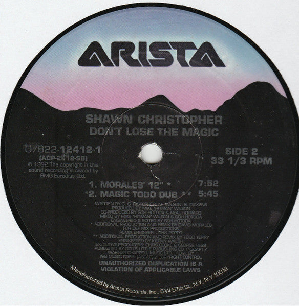 Don't Lose The Magic Shawn Christopher