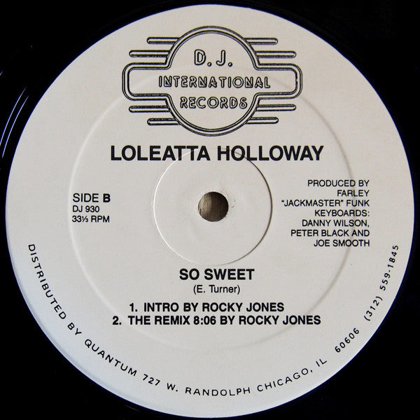 So Sweet Loleatta Holloway