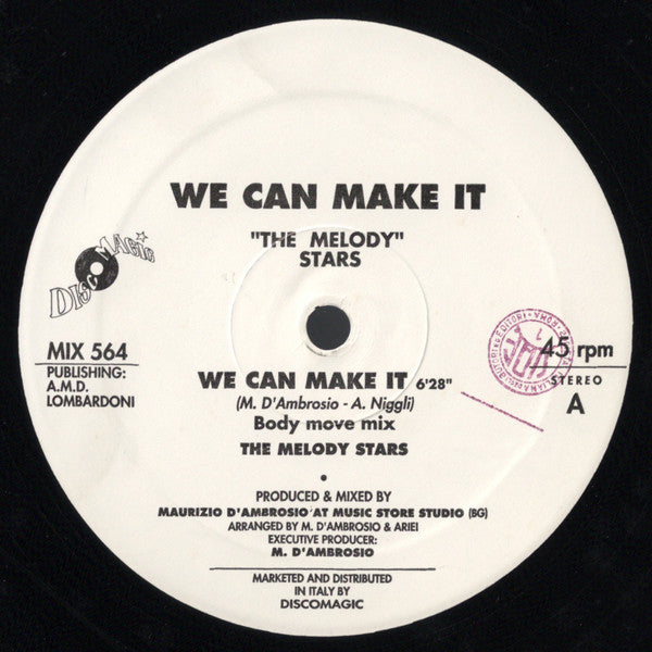 We Can Make It The Melody Stars