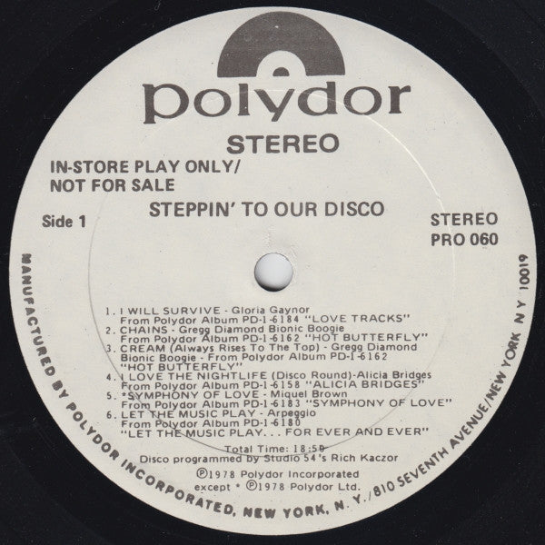Steppin' To Our Disco | Rectangle Triangle