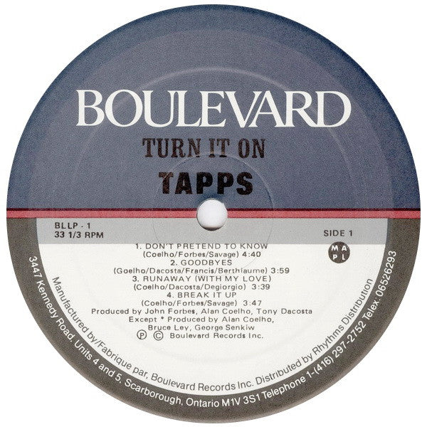 Turn It On 2 Tapps