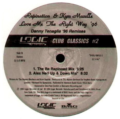 Love Me The Right Way '96 - Danny Tenaglia '96 Remixes - Club Classics #2 | Rectangle Triangle