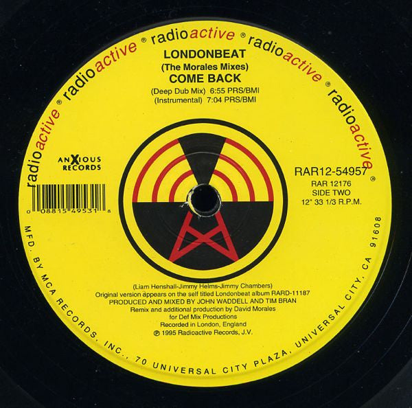 Come Back (The Morales Mixes) Londonbeat