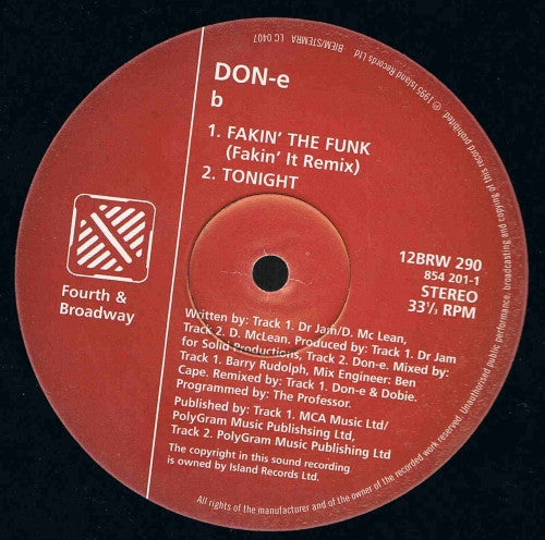 Fakin' The Funk DON-E