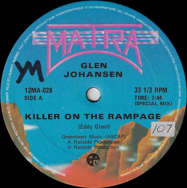 Killer On The Rampage 2 Glen Johansen
